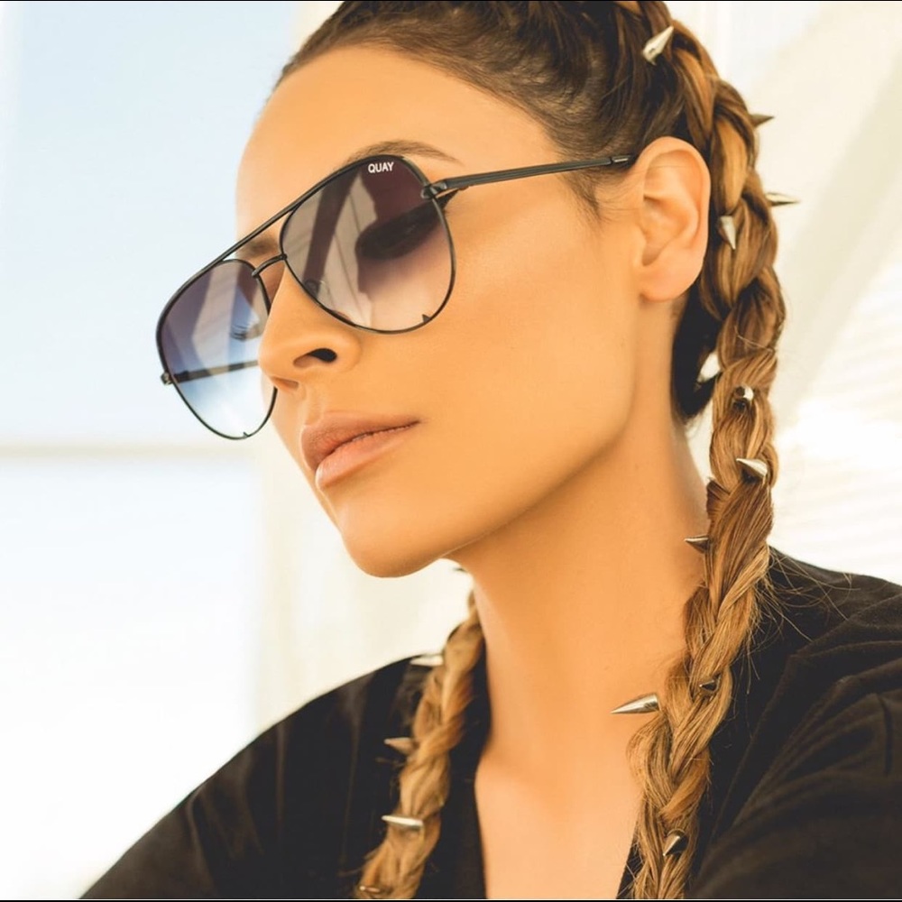 Quay x Desi Perkins High Key Fade Sunglasses